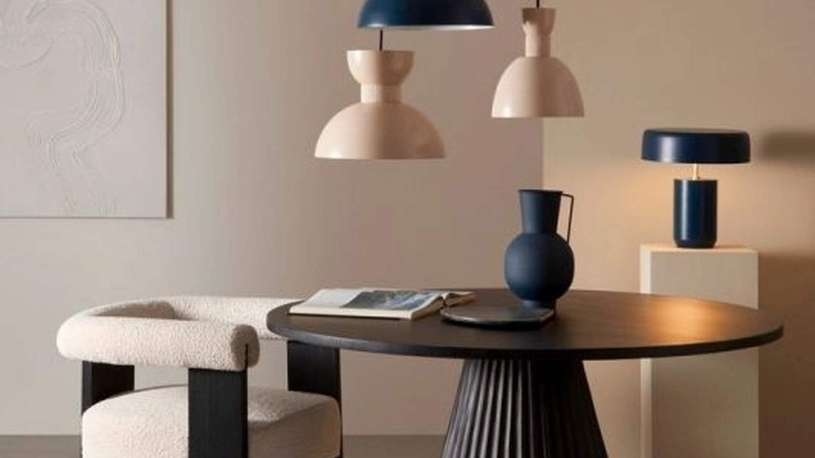 Tavolo rotondo in legno Orissa di Bizzotto