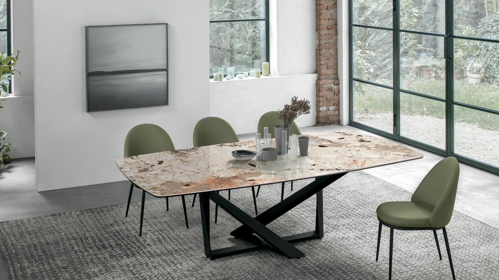 Tavolo allungabile Priamo di Target Point