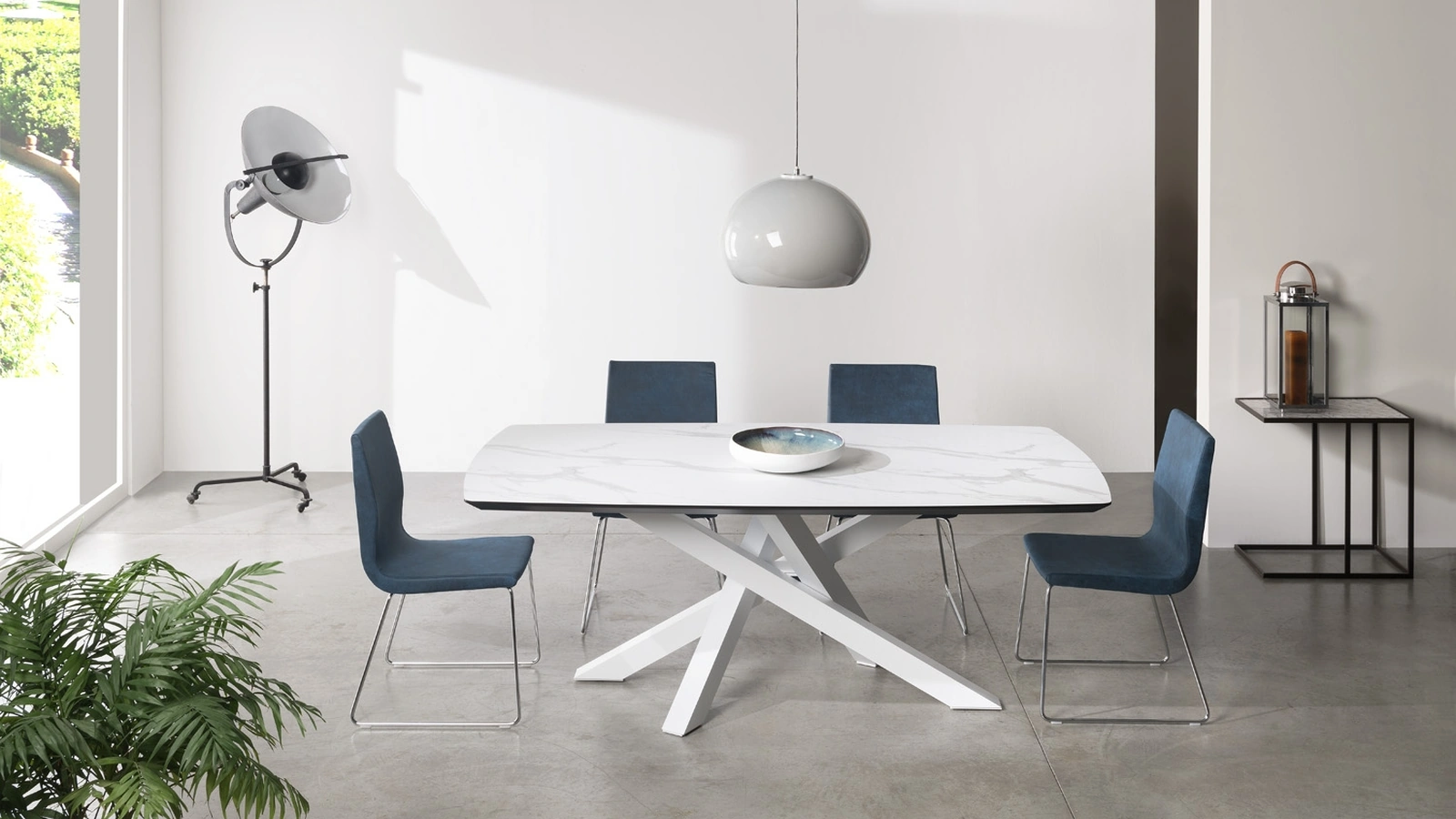 Tavolo Quark Slim Botte di Gipi Le Sedie