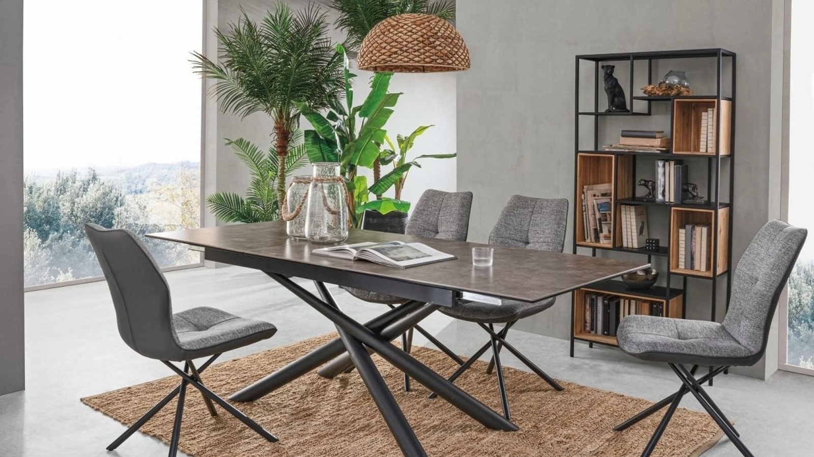 Tavolo allungabile Seyfert di Bizzotto