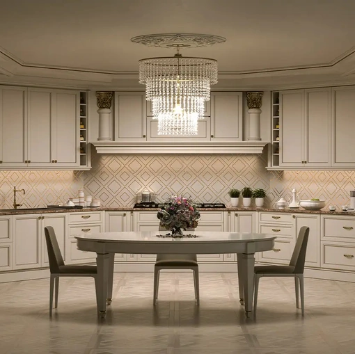 Cucina su misura Le Viole Dorica di Le Fablier