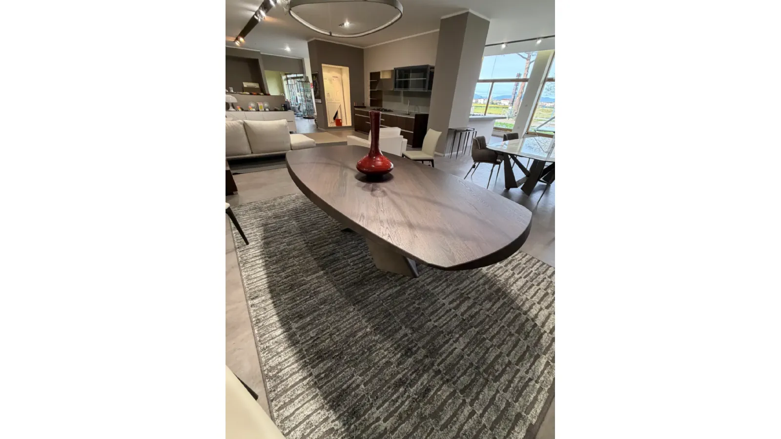 Tavolo in legno sagomatoTyron Wood Cattelan a prezzo outlet