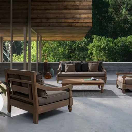 Arredo da esterno in Teak Bali di Bizzotto