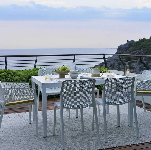 Sedia impilabile per esterni Bit di Nardi