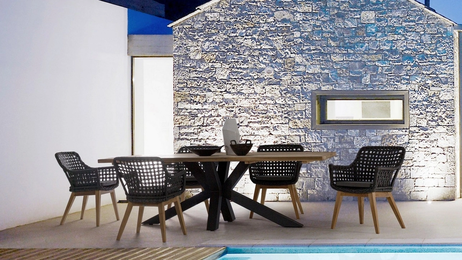 Sedia in fibra sintetica Madison di Bizzotto