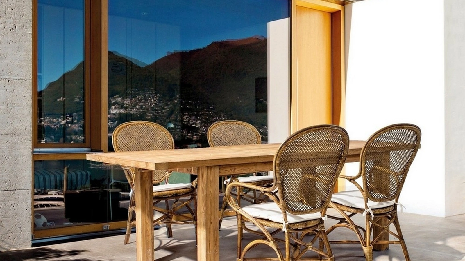 Tavolo in Teak riciclato Bounty di Bizzotto