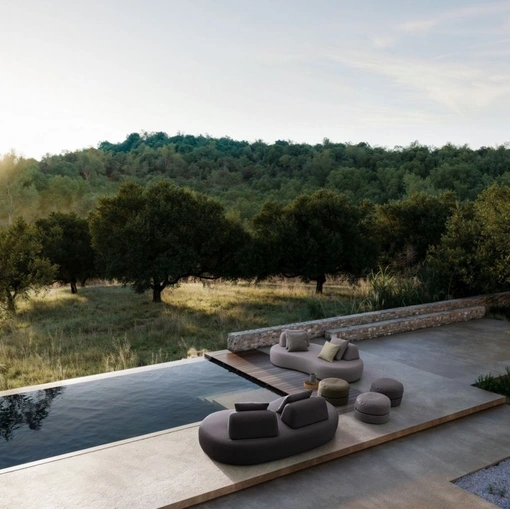 Divano in tessuto Cooper di Bizzotto