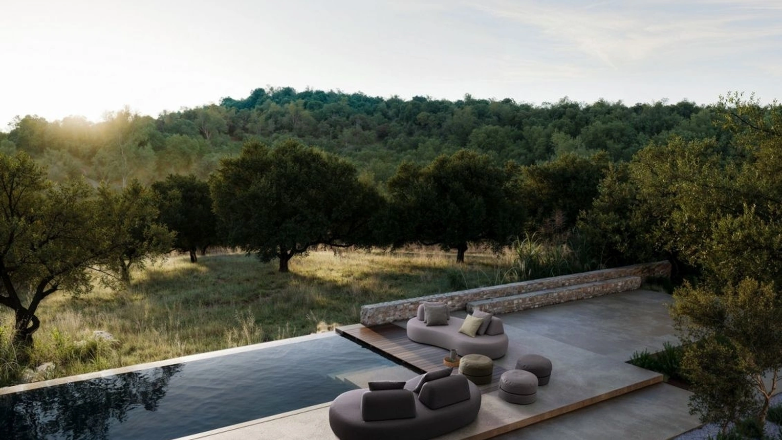 Divano in tessuto Cooper di Bizzotto