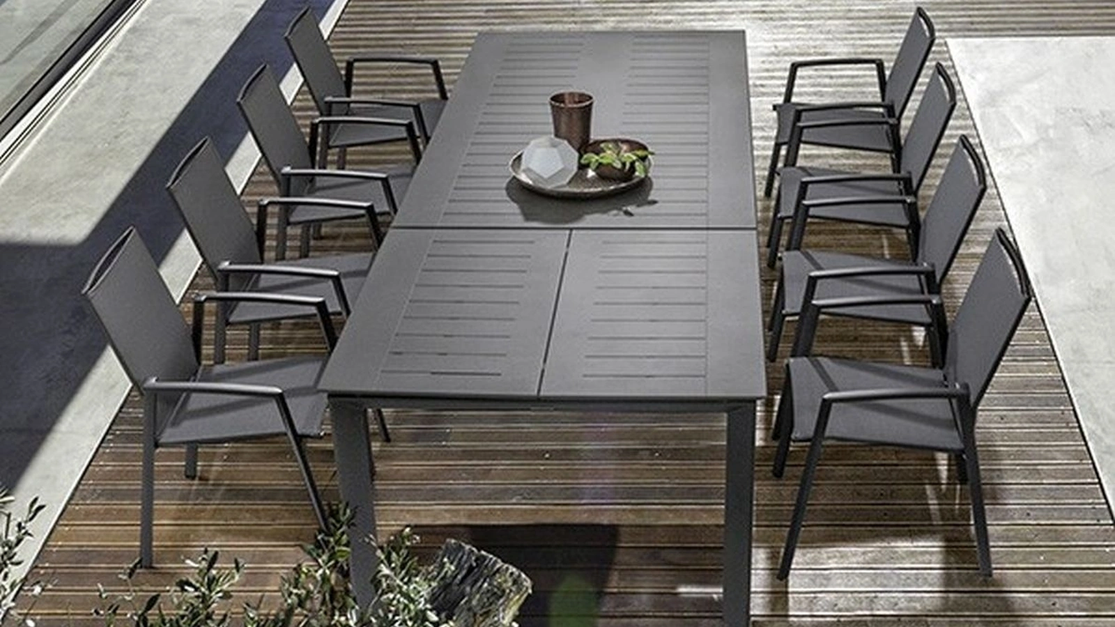 Sedia in textilene e alluminio Cruise di Bizzotto