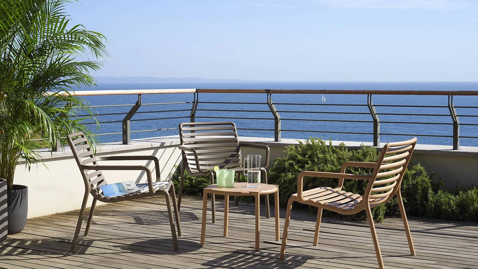 Tavolino da esterni Doga Table di Nardi