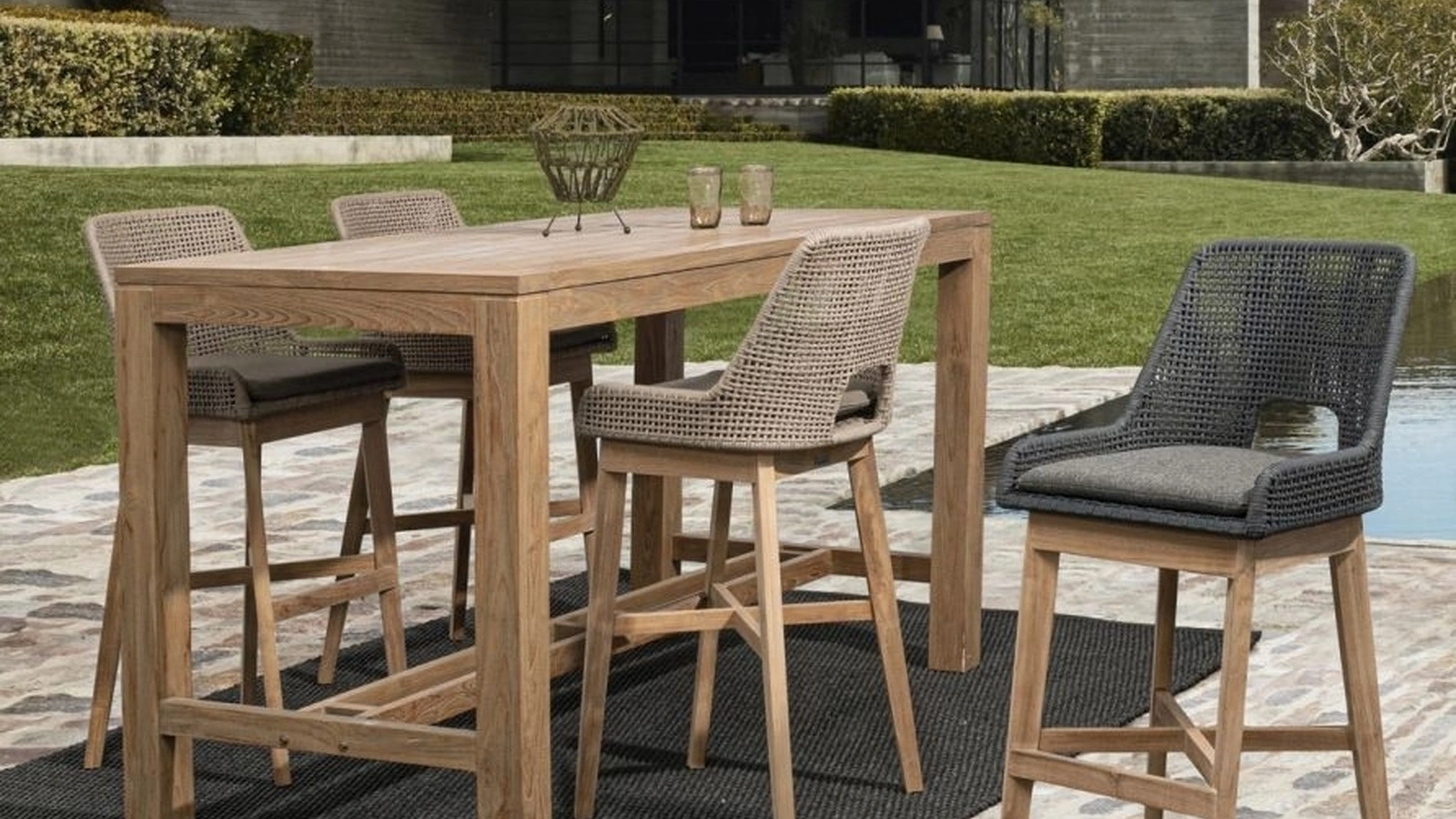 Sgabello Hesperia di Bizzotto