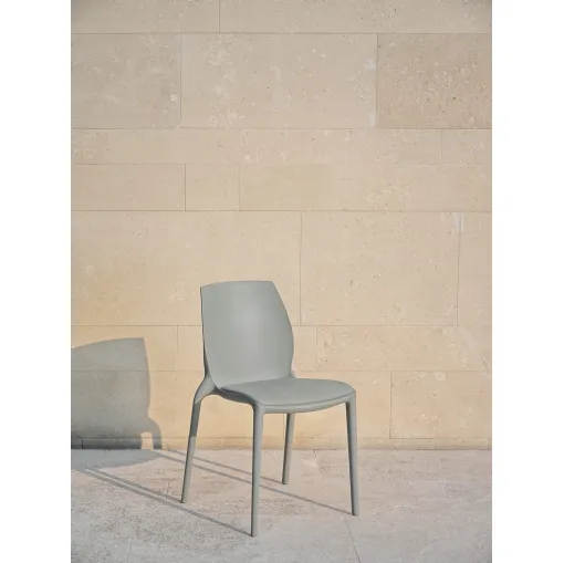 Sedia da giardino impilabile Hidra Outdoor di Bontempi