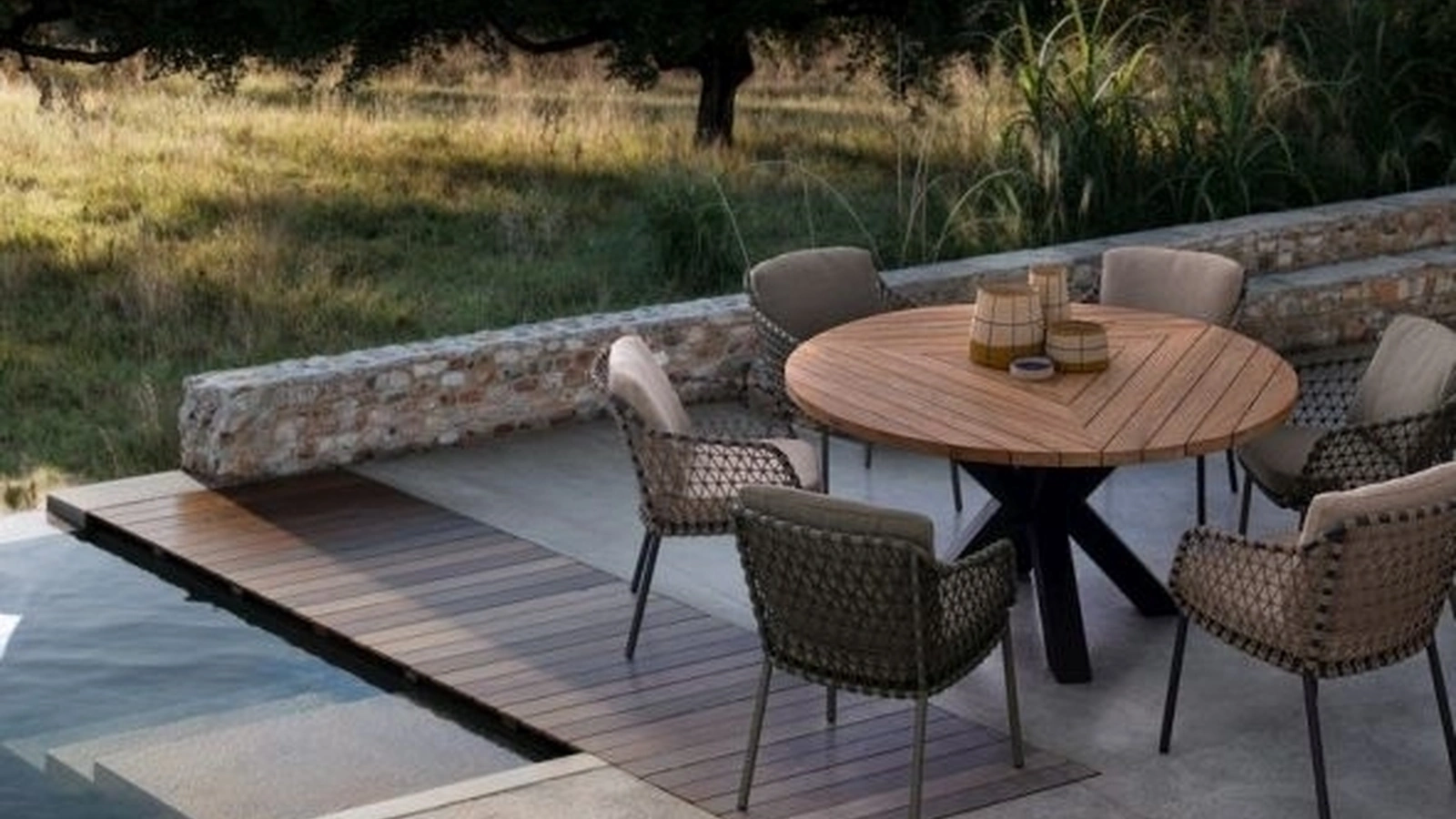 Sedia in tessuto Ivissa di Bizzotto