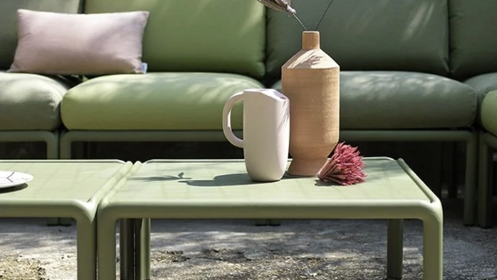 Tavolino da esterni in polipropilene Komodo di Nardi