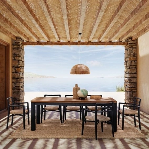 Sedia in teak Leticia di Bizzotto