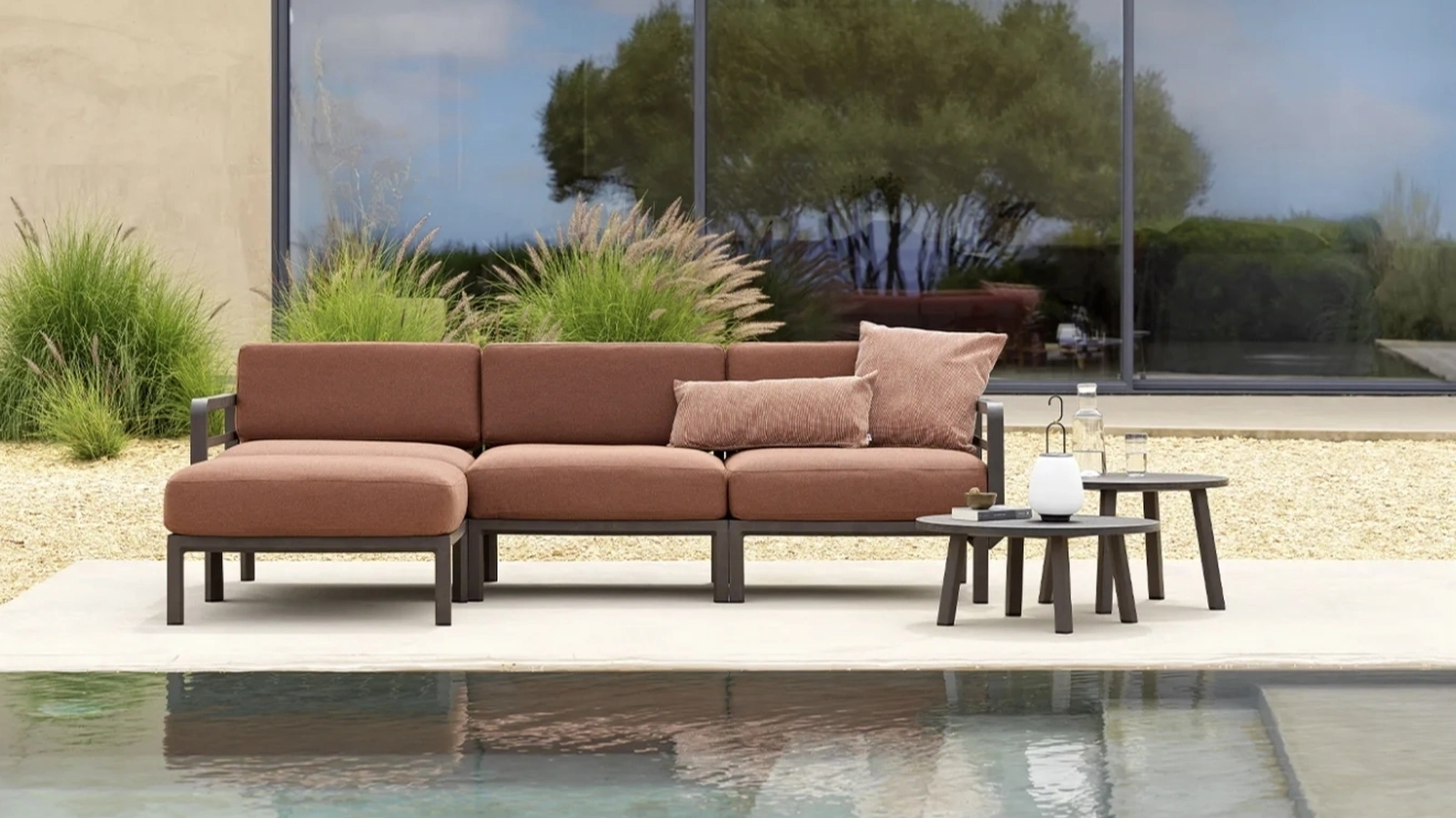 Tavolino rotondo in polipropilene Maximo di Nardi