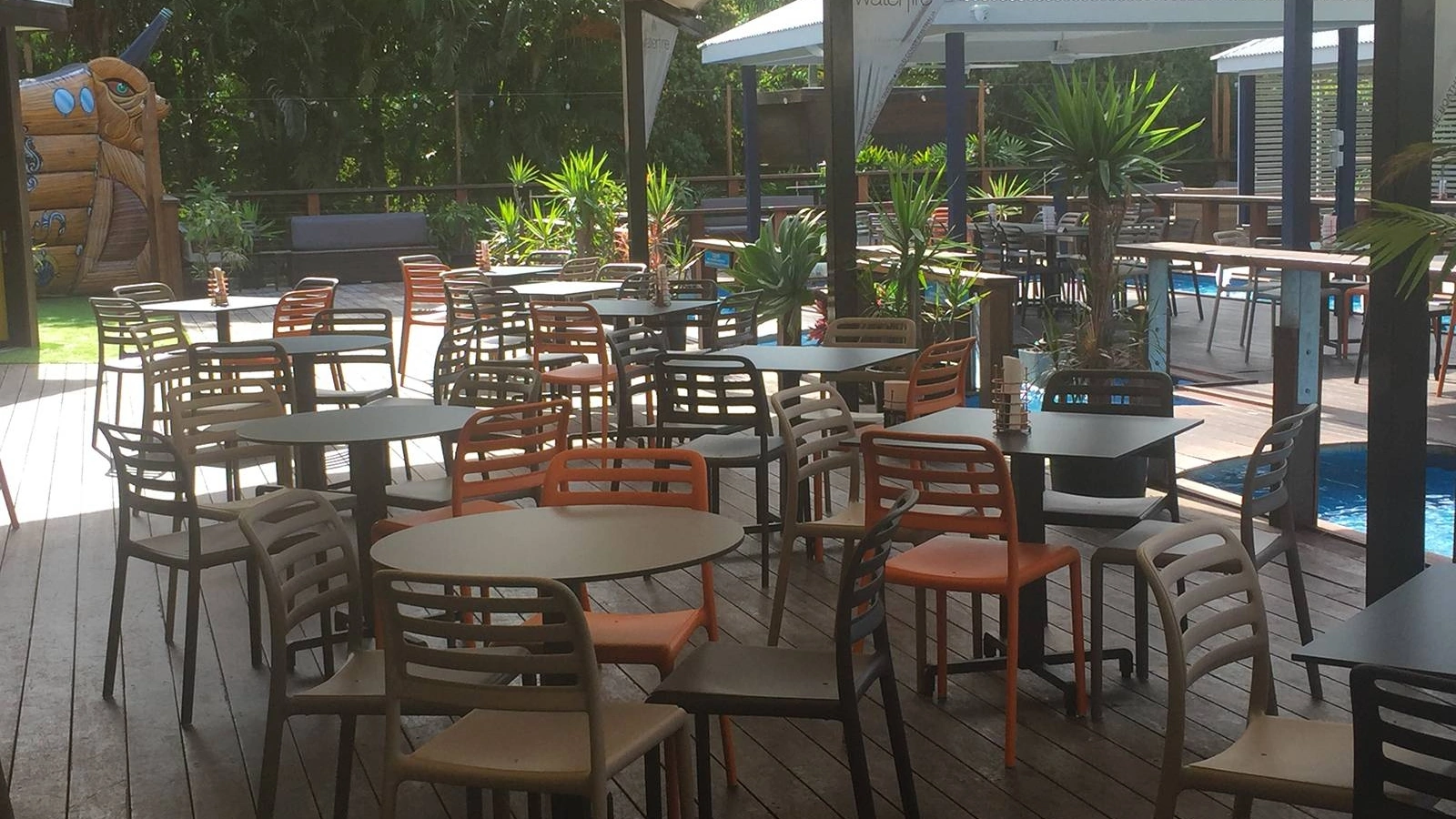 Sedia per esterni impilabile, senza braccioli Costa Bistrot di Nardi