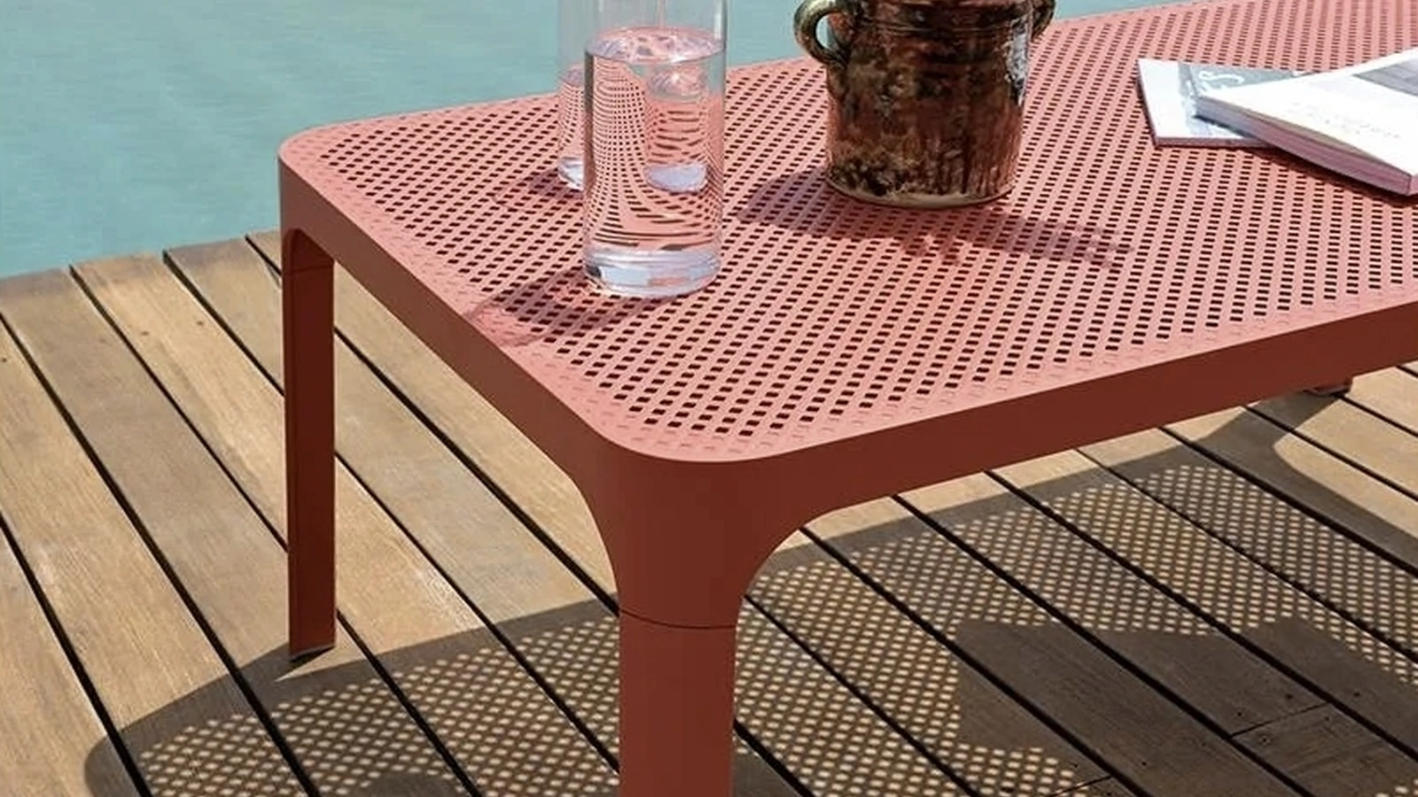 Tavolino da esterni Net Table di Nardi