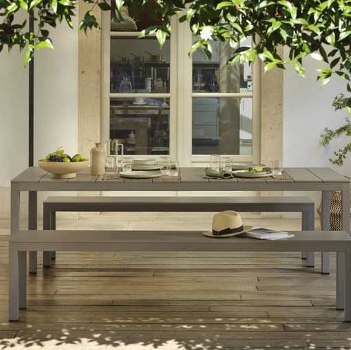 Tavolo per esterno Rio Alu 210 Fix di Nardi