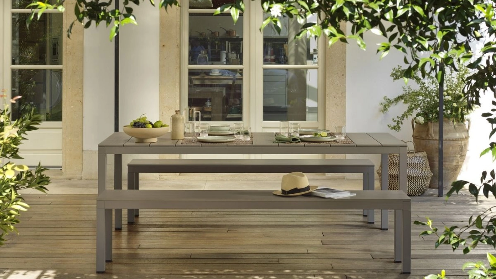 Tavolo per esterno Rio Alu 210 Fix di Nardi