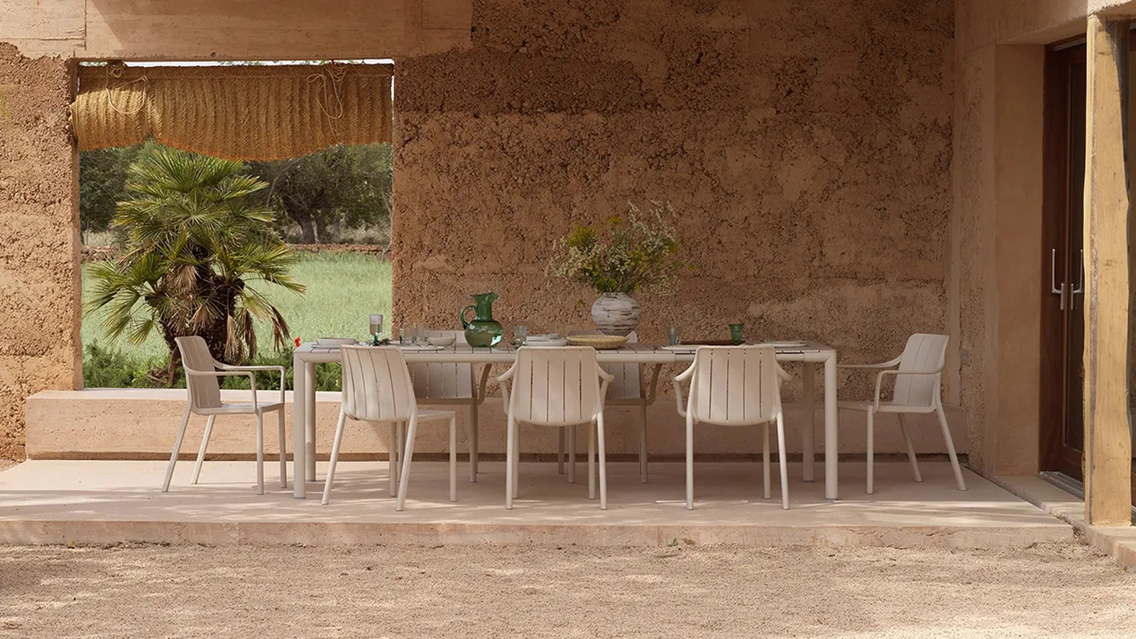 Tavolo da esterno allungabile Tevere 210 Extensible di Nardi