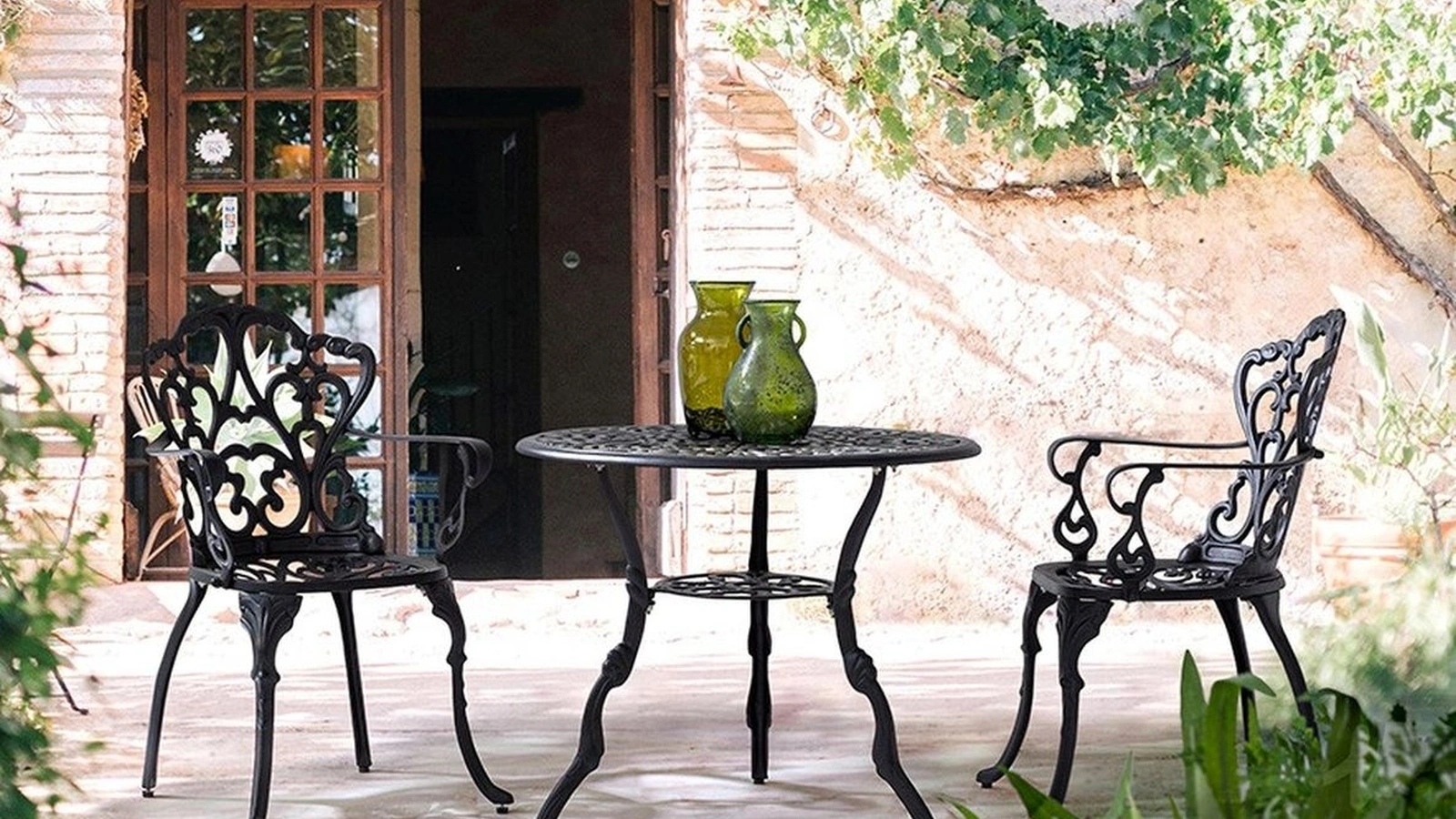 Tavolo e Sedie Victoria in alluminio di Bizzotto