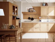 Cucina in Legno di Rovere Gessato